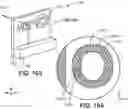 Fig. 49 - Film-based lightguide with bend positioning strips behind an extraction region