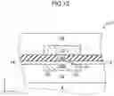 Fig. 13 - Electro-optic waveguide device and optical module