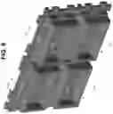 Fig. 13 - Duplex-modulo optical blindmate connector having a carrier plate and connector housing