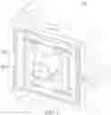 Fig. 10 - Mounting devices with integrated alignment adjustment features and locking mechanisms