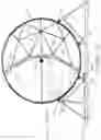 Fig. 40 - Solar trough mirror frame, rolling rib, roller, cleaning apparatus and method