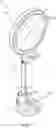 Fig. 08 - Adjustable vanity mirror with hanger bracket and suction cup