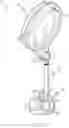 Fig. 18 - Adjustable vanity mirror with hanger bracket and suction cup