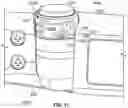 Fig. 14 - Interchangeable eyewear/head-mounted device assembly with quick release mechanism