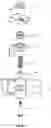 Fig. 23 - Interchangeable eyewear/head-mounted device assembly with quick release mechanism