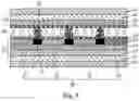 Fig. 04 - Reflective LCD panel including transparent pixel electrode and color filter layer stacked together