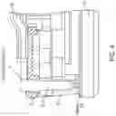 Fig. 05 - Mirror assembly with spring-loaded electrical connectors