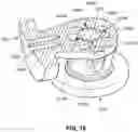 Fig. 16 - Fluid control valve having discrete flow channels arranged to equalize the velocity of fluid at the perimeter of the valve port