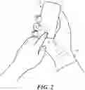 Fig. 03 - Electronic device control in response to finger rotation upon fingerprint sensor and corresponding methods