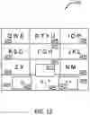 Fig. 13 - Split virtual keyboard on a mobile computing device
