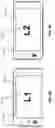 Fig. 14 - Image capture modes for dual screen mode