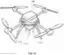 Fig. 11 - Remote sensing architecture utilizing multiple UAVs to construct a sparse sampling measurement matrix for a compressed sensing system