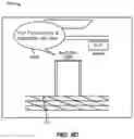 Fig. 12 - Display of a live scene and auxiliary object