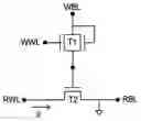 Fig. 01 - High retention time memory element with dual gate devices