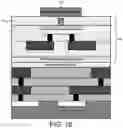 Fig. 17 - Bonded two-die device including an integrated circuit (IC) die and a phase-change material (PCM) switch die