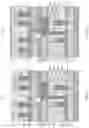 Fig. 10 - Three-dimensional monolithic vertical transistor memory cell with unified inter-tier cross-couple