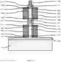 Fig. 11 - Stacked vertical transport field effect transistor electrically erasable programmable read only memory (EEPROM) devices