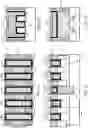 Fig. 13 - Fin field effect transistor including a single diffusion break with a multi-layer dummy gate