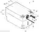 Fig. 01 - Battery module comprising an exhaust duct isolated from a cooling duct