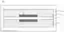 Fig. 01 - Liquid crystal phase shifter comprising a liquid crystal cell with first and second substrates separated by a partition plate having first and second microstrips on opposing surfaces of the plate