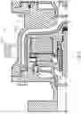 Fig. 13 - Compact, modular, pump or turbine with integral modular motor or generator and coaxial fluid flow