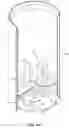 Fig. 05 - Multiple pillar liquid heater