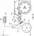 Fig. 13 - Work vehicle with row unit having variable steering angle