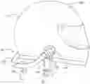 Fig. 01 - Head and Neck Restraining System With An Adjustable Tether and Pressure Distributing Contouring