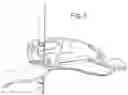 Fig. 06 - Head and Neck Restraining System With An Adjustable Tether and Pressure Distributing Contouring