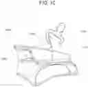 Fig. 12 - Head and Neck Restraining System With An Adjustable Tether and Pressure Distributing Contouring