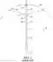 Fig. 02 - Ball Joint Base and Twist Lock for Slideable Concentric Members Adapted for Use in Umbrellas with Extensible Canopy Ribs
