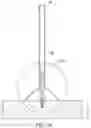 Fig. 20 - Ball Joint Base and Twist Lock for Slideable Concentric Members Adapted for Use in Umbrellas with Extensible Canopy Ribs