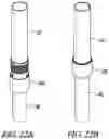 Fig. 25 - Ball Joint Base and Twist Lock for Slideable Concentric Members Adapted for Use in Umbrellas with Extensible Canopy Ribs