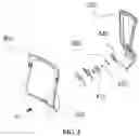 Fig. 03 - CHAIR HAVING FLECTION ADJUSTMENT MODULE FOR LUMBAR SUPPORT PART