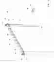 Fig. 02 - Tug activated motorized window covering having an external battery tube