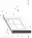 Fig. 17 - Tug activated motorized window covering having an external battery tube