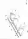 Fig. 23 - Tug activated motorized window covering having an external battery tube