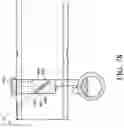 Fig. 54 - Tug activated motorized window covering having an external battery tube