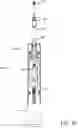 Fig. 63 - Tug activated motorized window covering having an external battery tube