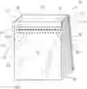 Fig. 01 - Sewn stack of absorbent sheets