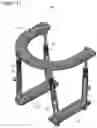 Fig. 12 - External fixation for the correction of bone deformity and trauma