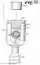 Fig. 15 - Bone anchor receiver with outer tool engaging grooves above an internal insert constraining recess