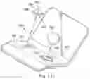 Fig. 14 - Panel and drape for input control console of elongate device