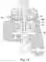 Fig. 11 - Lower limb prosthesis comprising a hydraulic damping and a vacuum generating mechanism