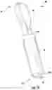 Fig. 11 - Adjustable bracket and hub for flexible hose support