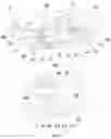 Fig. 03 - Resistance strain sheet, sensing assembly, force sensor and skateboard