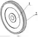 Fig. 02 - ORDERLY-MICRO-GROOVED PCD GRINDING WHEEL FOR POSITIVE RAKE ANGLE PROCESSING AND METHOD FOR MAKING SAME