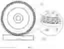 Fig. 05 - ORDERLY-MICRO-GROOVED PCD GRINDING WHEEL FOR POSITIVE RAKE ANGLE PROCESSING AND METHOD FOR MAKING SAME