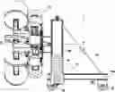 Fig. 01 - Machine and method for simultaneously laying cables in a helix on the outer surface of a unit element of a fluid transport duct