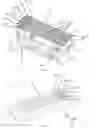 Fig. 10 - Droplet deposition head and manifold components therefor